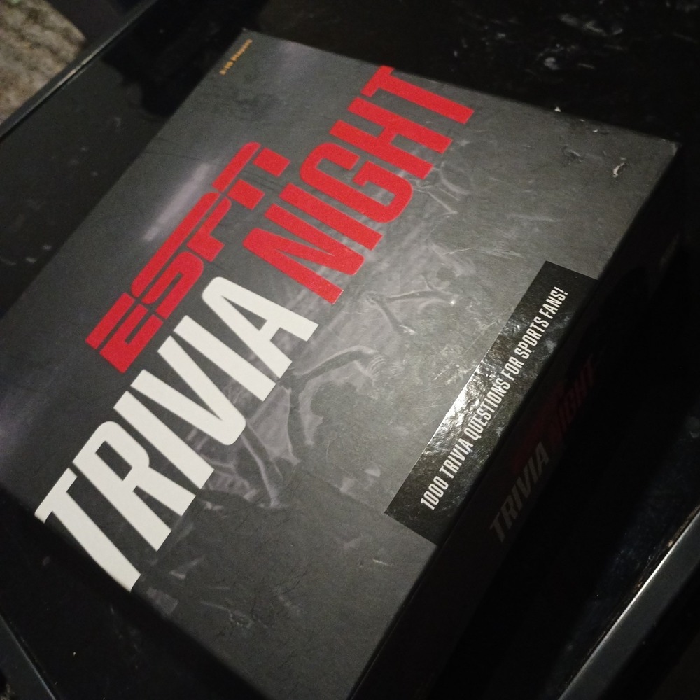 Funko Games ESPN Trivia Night A Sports Trivia Family Board Game Fun Family Night